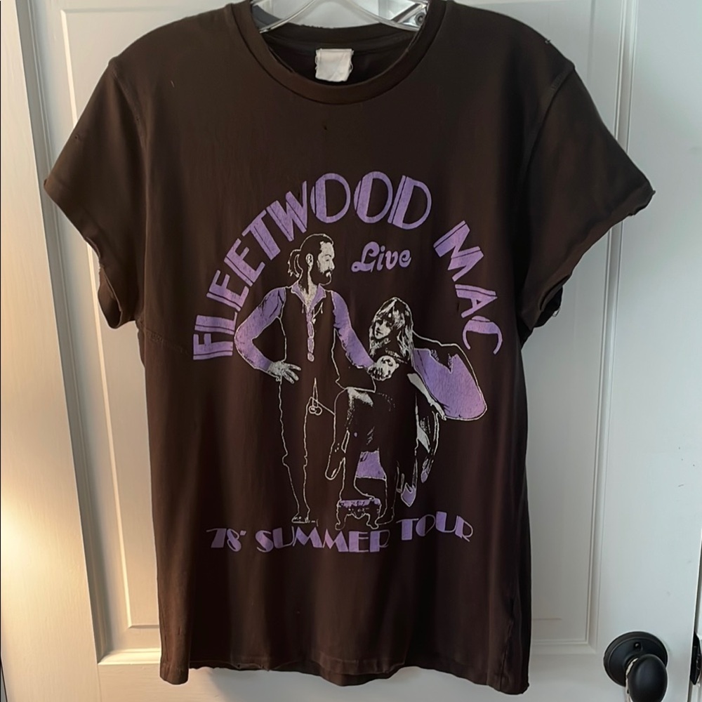 Madeworn rock Fleetwood Mac 78' Summer Tour T-Shirt RARE XS 💕